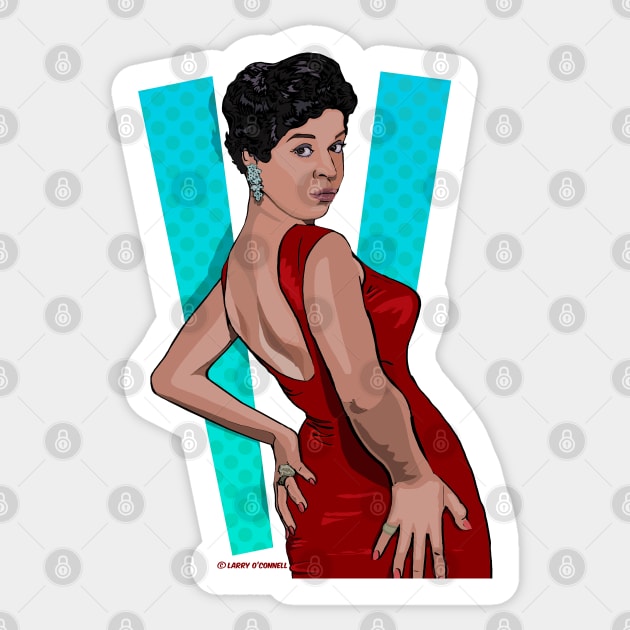 Della Reese Sticker by FanboyMuseum